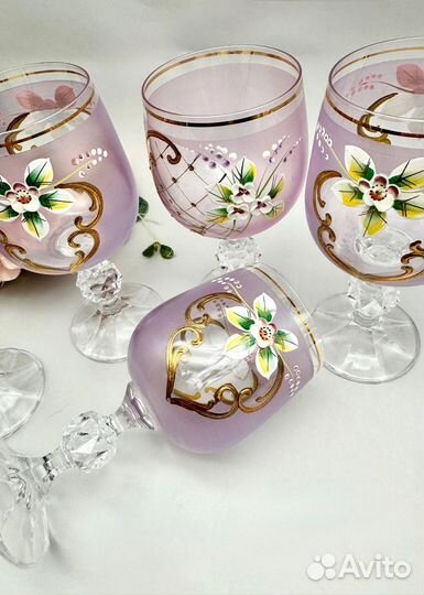 Фужеры Богемия