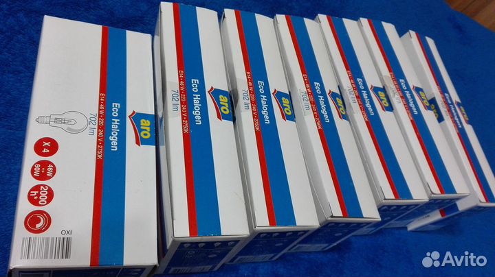 Лампочки Е14 галогеновые 46w + Е27 57w+матовые Е14