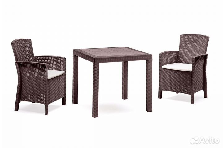 Bica, Италия Кресло Lido, коричневый