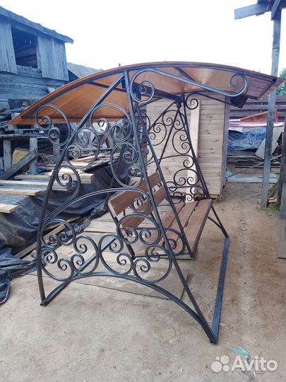 Садовые качели на подшипниках