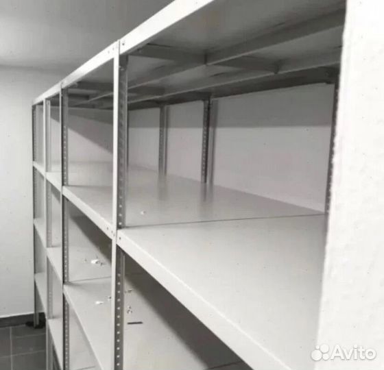 Стеллажи металлические полочные 548
