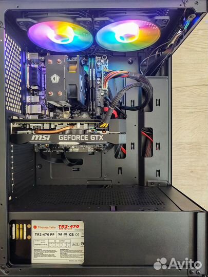 Игровой пк i7-6700/GTX1660Super/16Gb/SSD 500Gb+HDD