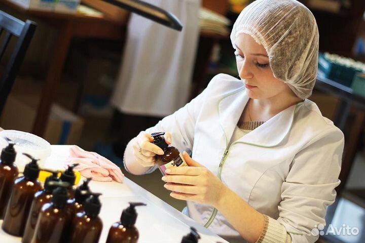 Упаковщики на производство косметики