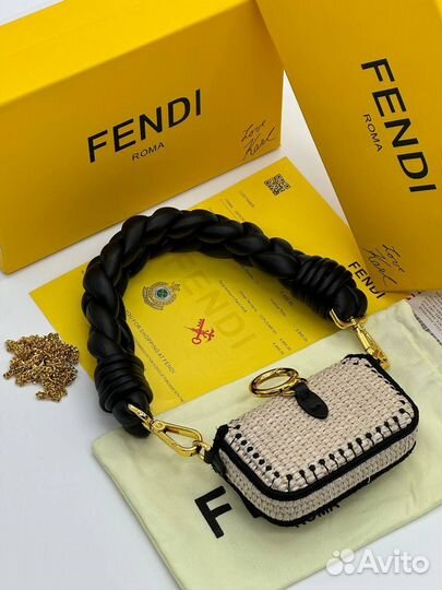 Сумка женская Fendi nano baguette