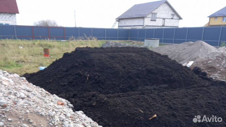 Грунт, чернозём, торф доставка