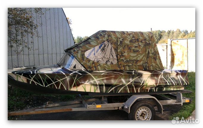 Тент на лодку