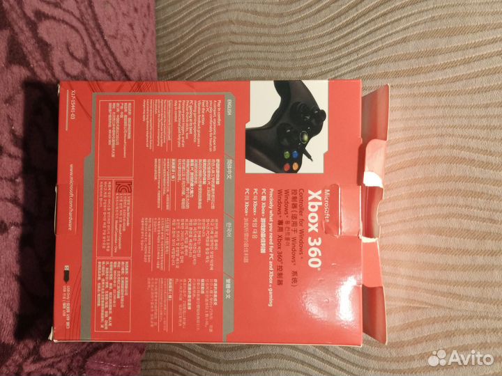 Геймпад xbox 360 проводной