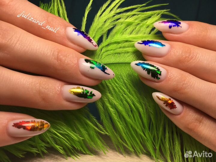 Маникюр, укрепление, гель-лак