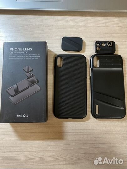 Противоударный чехол 3 в 1 для iPhone xr