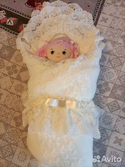 Конверт на выписку для мальчика осень