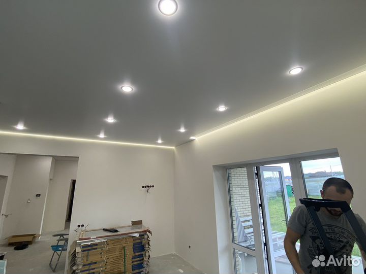 Натяжные потолки