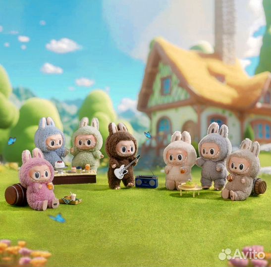 Поп март плюшевый брелок