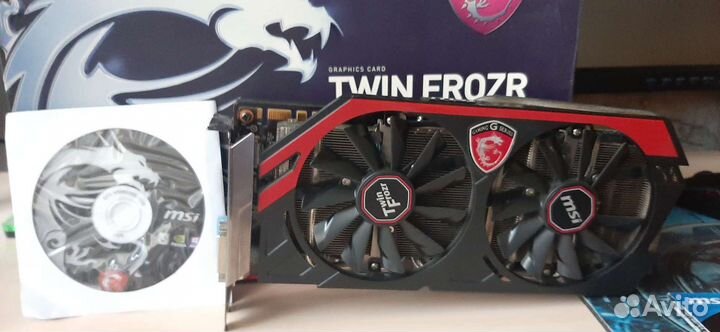 Видеокарта gtx760 2gb