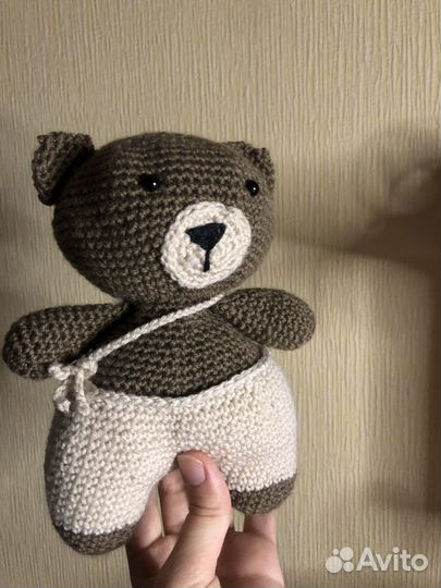 Вязаный мишутка