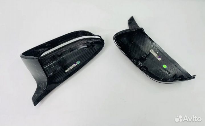Накладки зеркал BMW G11 M5 look кованый карбон