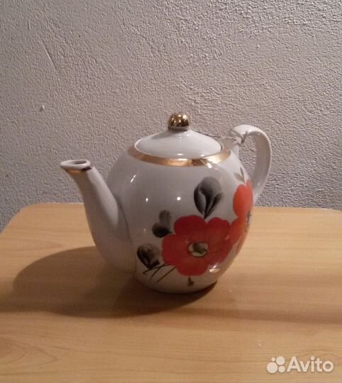 Чайники фарфоровые СССР