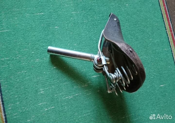 Седло велосипеда СССР, кожа