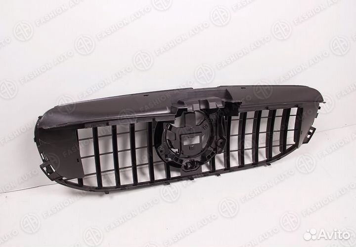 Решетка радиатора GT Mercedes GLS X167 черная