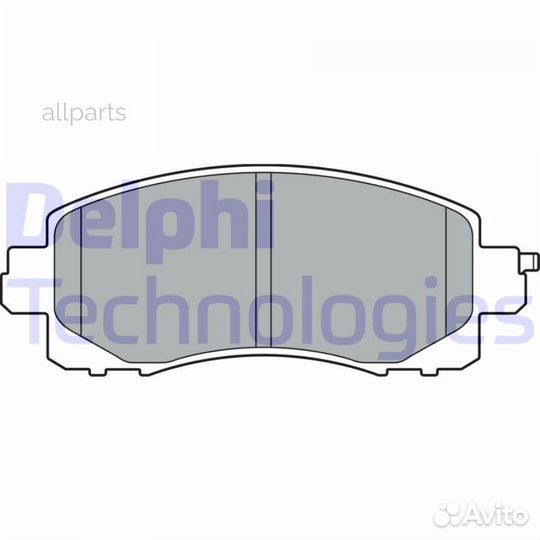 Delphi LP3411 Колодки торм диск к-т Subaru XV 1.6i