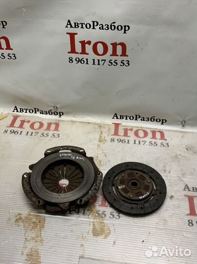 Сцепление renault logan 1.6 1.4 k7m k7j диск корзи