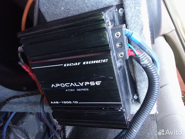 Сабвуфер и усилитель phoenix black bass 12