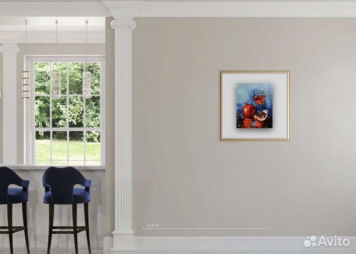 Картина маслом на холсте натюрморт