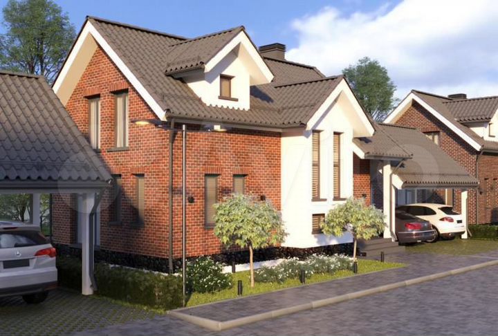 Коттедж 120 м² на участке 6 сот.