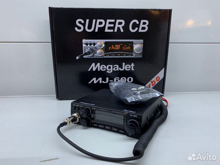 Автомобильная радиостанция MegaJet MJ-600 turbo