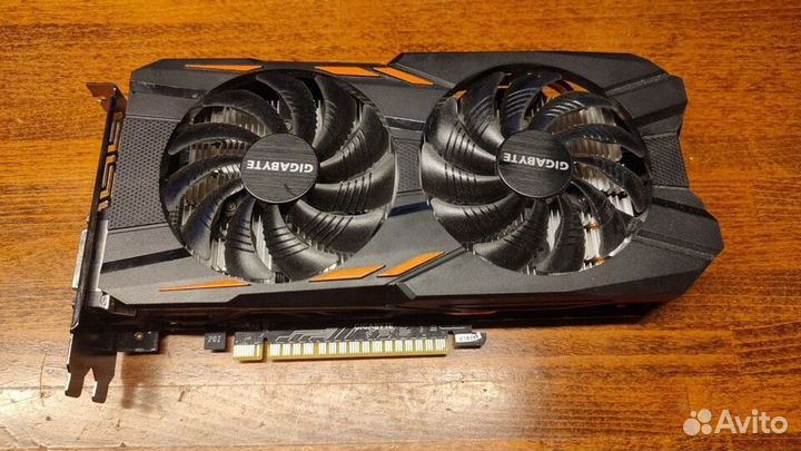 Видеокарта Gigabyte gtx 1050 GV-N1050WF2OC-2GD