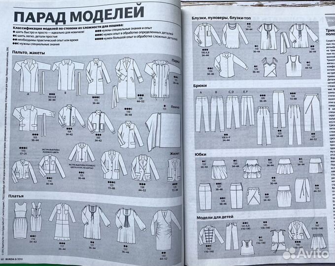 Журнал Бурда burda 8 2010