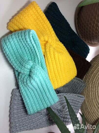 Повязка на голову ручной работы