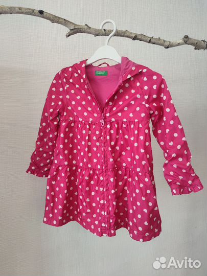 Ветровка для девочки 122 United colors of benetton