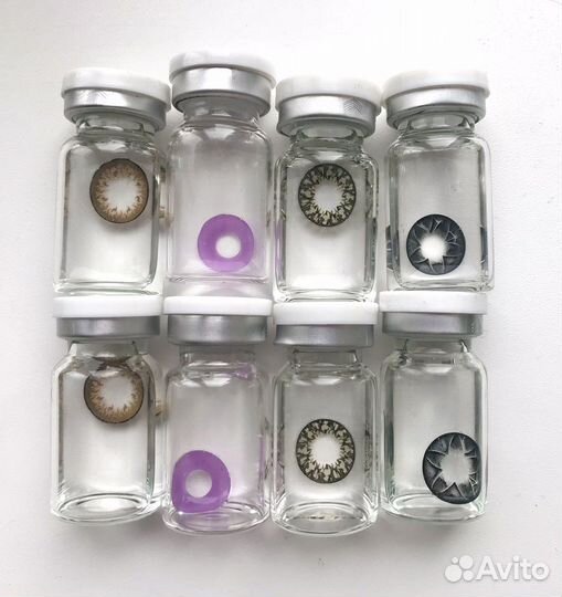 Линзы цветные без диоптрий