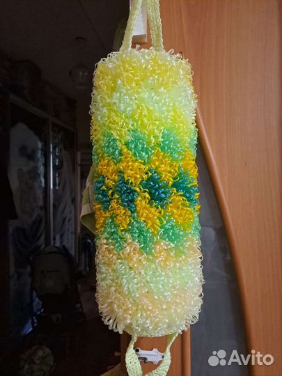 Мочалка ручной работы