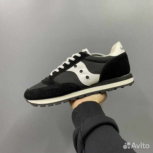 Кроссовки Saucony Jazz Original Black/White 46-49