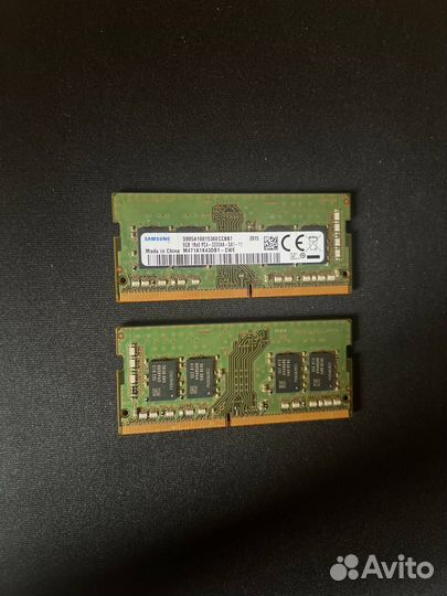Оперативная память Samsung, DDR4 - 1x 8гб 3200мгц