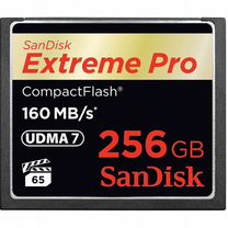 Карта памяти SanDisk CompactFlash Extreme Pro (160