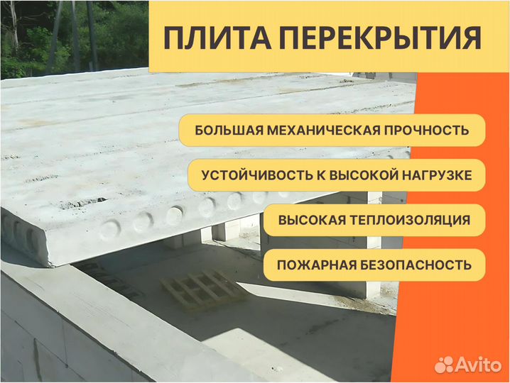Железобетонные плиты перекрытия оптом