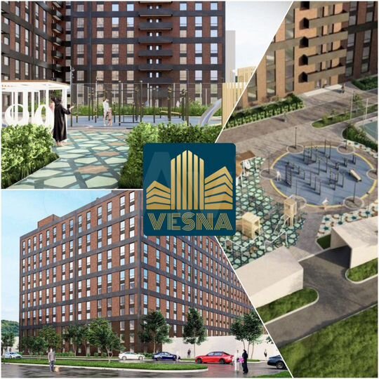 1-к. квартира, 44,2 м², 9/13 эт.