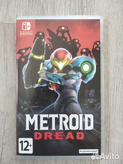 Metroid dread. Nintendo switch