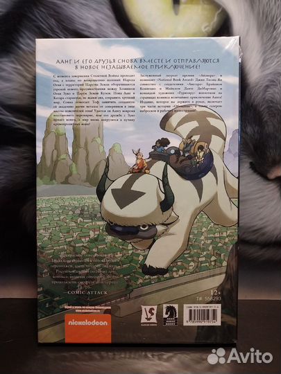 Аватар Легенда об Аанге. Комикс (манга, книга)