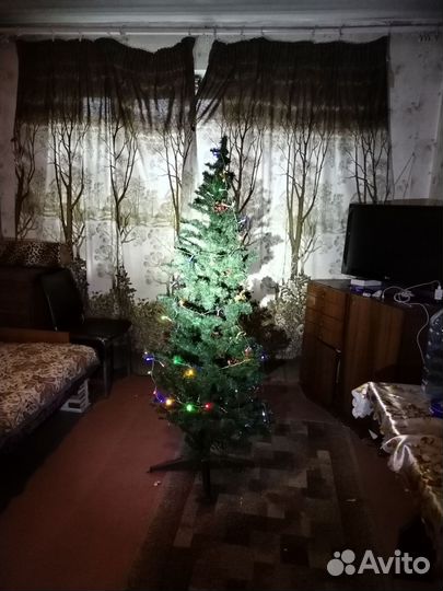 Елка искусственная литая 180 бу