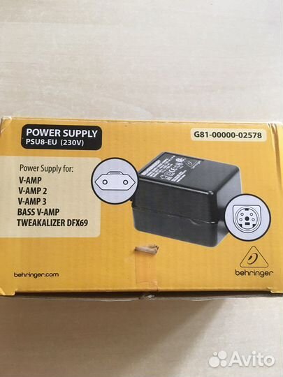 Блок питания behringer