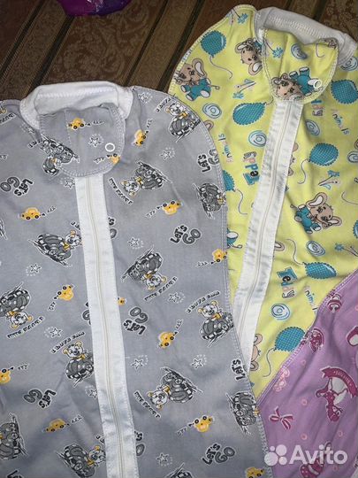 Пеленка кокон на молнии