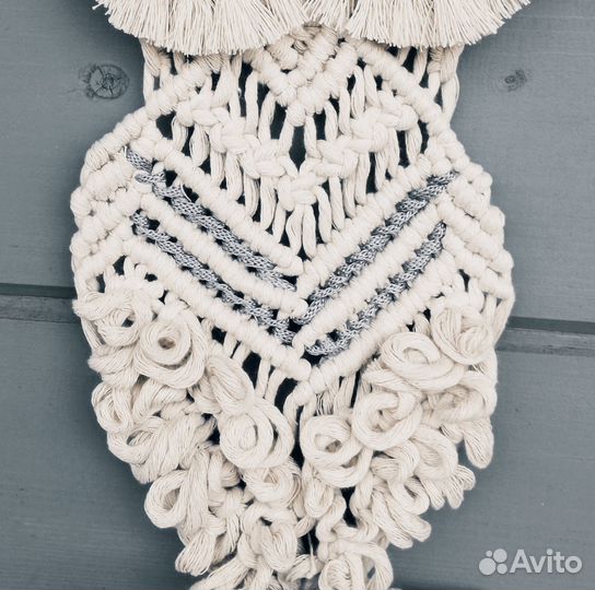 Сова Тима (техника макраме). Оберег. Талисман