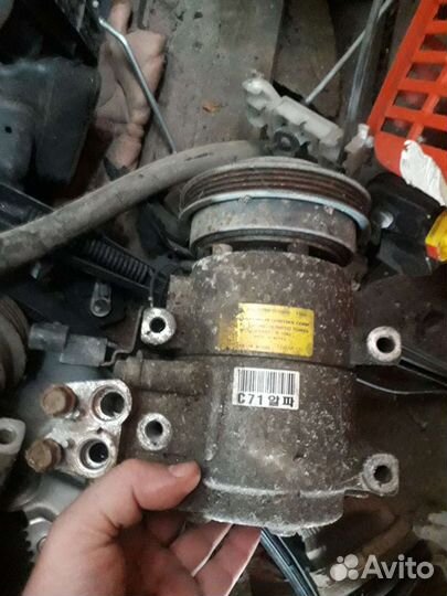 Компрессор кондиционер хендай элантра XD