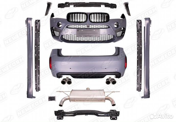 Обвес M BMW X6 F16
