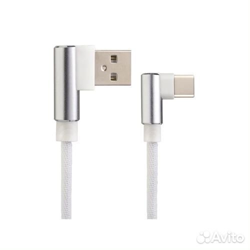 Кабель USB-TypeC 1v Perfeo Premium угловые конне