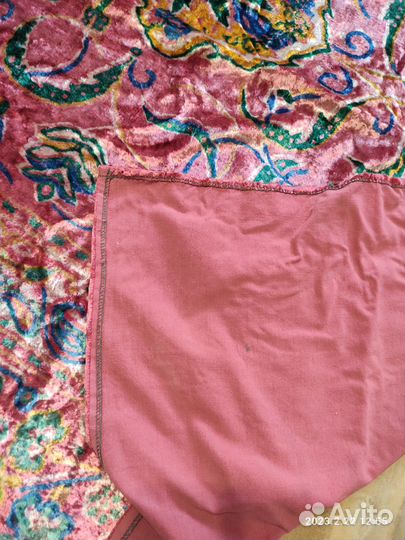 Покрывало бархатное Винтаж