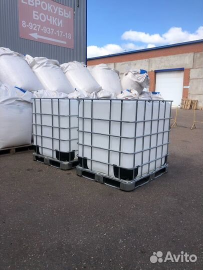 Еврокуб емкость кубовая пищевая